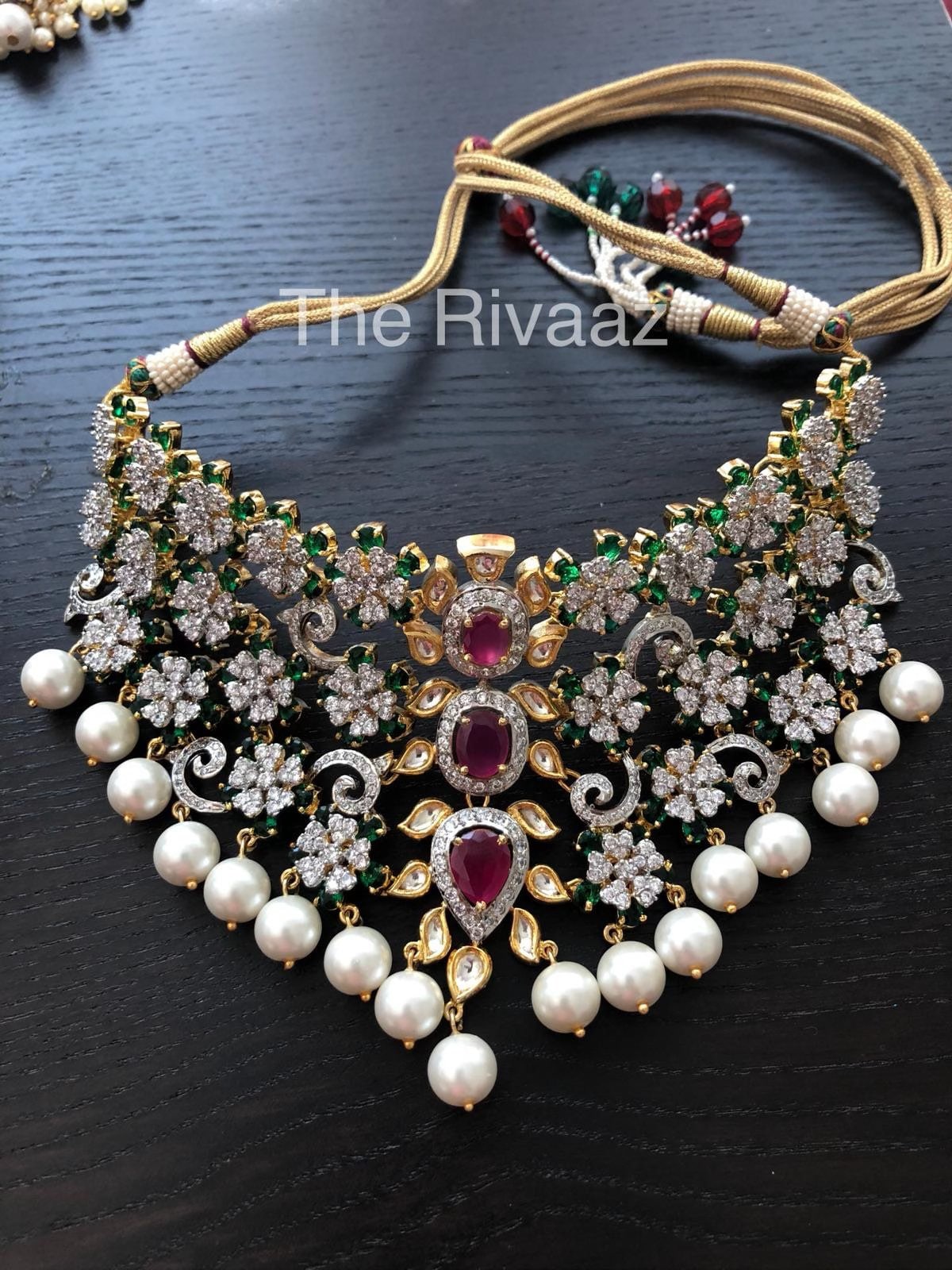 Kundan outlet Choker Set