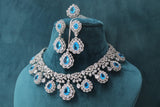 5 Piece CZ Diamond Necklace Set