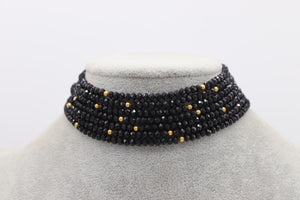 Sold Out Black Choker | Black beads Choker | Indian Choker | Indian Jewelry | Pakistani Jewelry | Kundan Choker | Indian Necklace