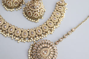 Simi Gold Polki Necklace Kundan Necklace Punjabi Jewelry Indian Jewelry Indian Necklace Indian Choker Set Pakistani Jewelry