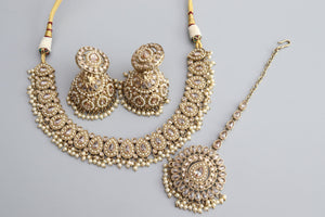 Simi Gold Polki Necklace Kundan Necklace Punjabi Jewelry Indian Jewelry Indian Necklace Indian Choker Set Pakistani Jewelry