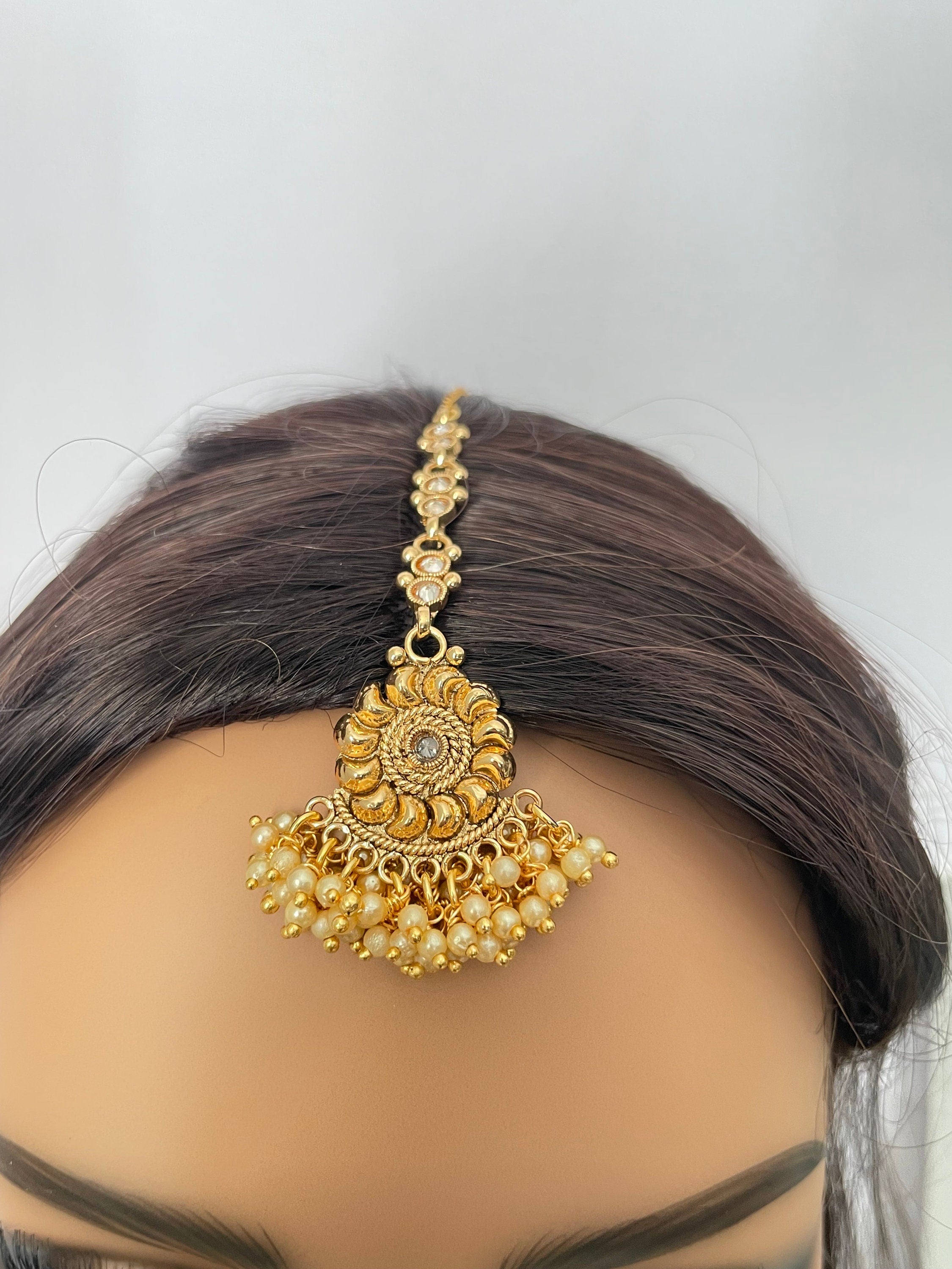 Polki Gold Choker/ Indian Gold Choker/ Pakistani Jewelry/ Punjabi Jewelry/ Polki Necklace/ Kundan Choker/ Indian Jewelry