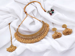 Polki Gold Choker/ Indian Gold Choker/ Pakistani Jewelry/ Punjabi Jewelry/ Polki Necklace/ Kundan Choker/ Indian Jewelry