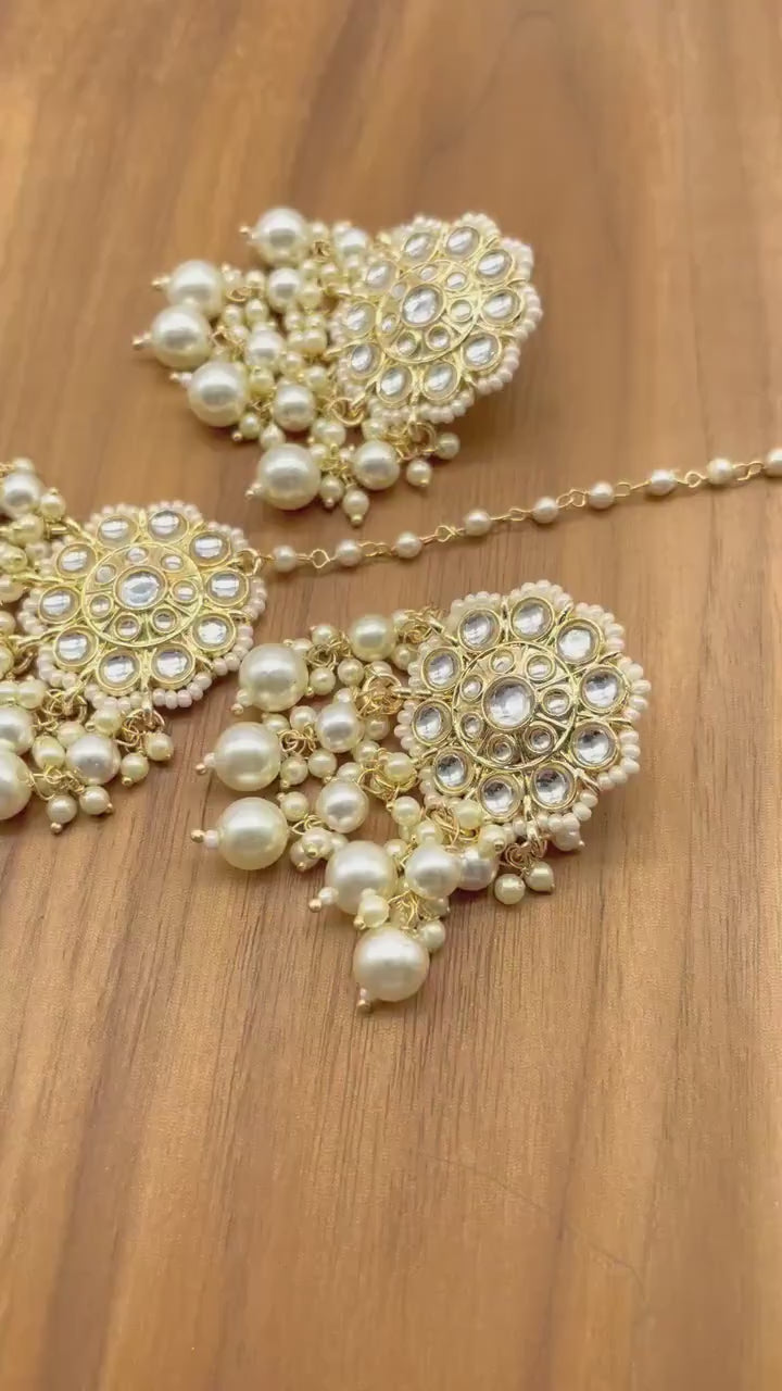 Tikka Set Kundan Maangtikka Set Polki Tikka Set Gold Tikka Set